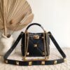 Replica Valentino Small Roman Stud The Handle Bag In Nappa BSF098 Whit 11