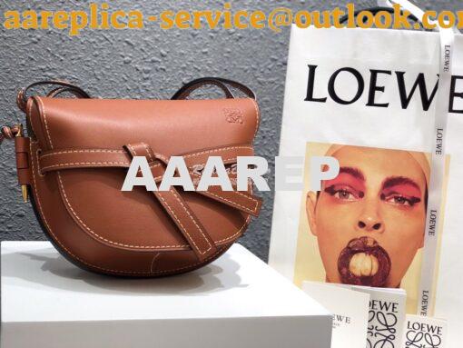 Replica Loewe Gate Small Bag 397511 Tan