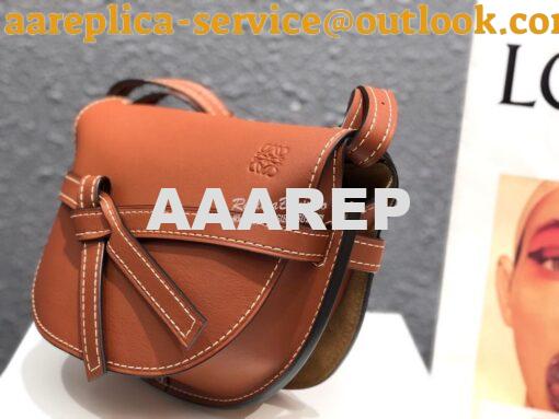 Replica Loewe Gate Small Bag 397511 Tan 2