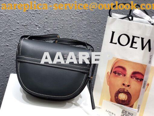 Replica Loewe Gate Small Bag 397511 Ink Blue 6