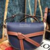 Replica Loewe Mini Pebble Bucket Bag In Mellow Calfskin 973618 Burgund 3