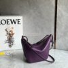 Replica Loewe Mini Pebble Bucket Bag In Mellow Calfskin 973618 Burgund 2