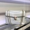 Replica Bvlgari Serpenti Forever Flap Cover Bag 34559 White 3