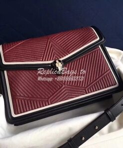 Replica Bvlgari Serpenti Forever Flap Cover Bag Framed Quilted Roman G 2