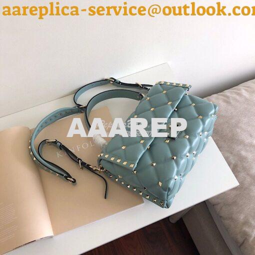 Replica Valentino Candystud Top Handle Bag Minty 2