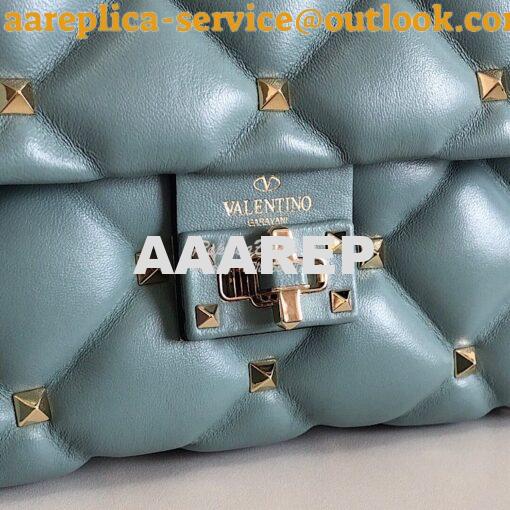 Replica Valentino Candystud Top Handle Bag Minty 4