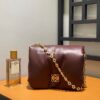 Replica Loewe Puffer Goya bag in shiny nappa lambskin AP40P41 Clay Gre 11