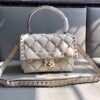 Replica Valentino Candystud Top Handle Bag Grey 11