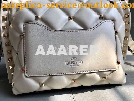 Replica Valentino Candystud Top Handle Bag White 6