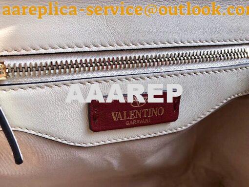 Replica Valentino Candystud Top Handle Bag White 8