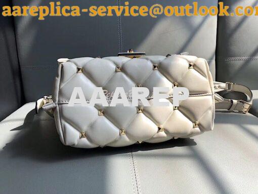 Replica Valentino Candystud Top Handle Bag White 9