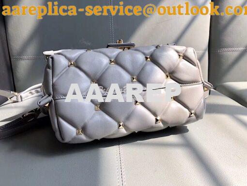 Replica Valentino Candystud Top Handle Bag Grey 4