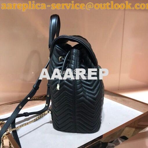 Replica Bvlgari Serpenti Forever Backpack 286538 Black 5