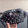 Replica Valentino Free Rockstud Spike Belt Bag Bright Pink 10