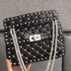 Replica Valentino Garavani Free Rockstud Spike Quilted Leather Chain B 11