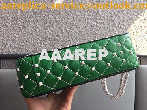 Replica Valentino Garavani Free Rockstud Spike Quilted Leather Chain B 7