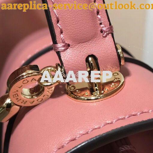 Replica Bvlgari Serpenti Forever Flap Cover Bag with Handle 284537 Pin 8