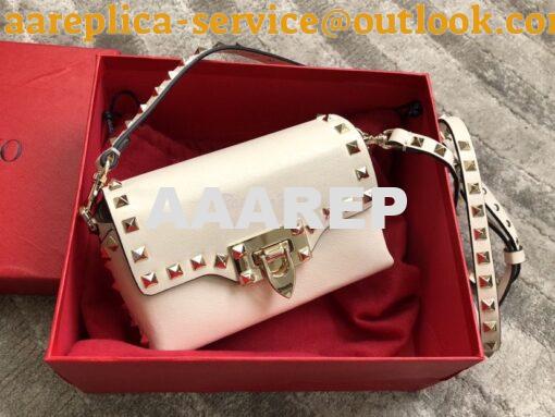 Replica Valentino Garavani Valentino Garavani Rockstud Mini Leather Cr