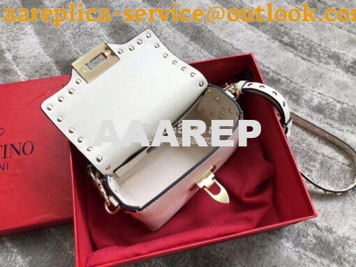 Replica Valentino Garavani Valentino Garavani Rockstud Mini Leather Cr 7