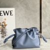 Replica Loewe Small Puzzle bag in Satin Calfskin A510S21XA9 Deep Auber 9