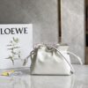 Replica Loewe Flamenco Clutch In Nappa Calfskin A411FC1 Avocado Green 11