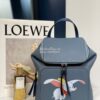 Replica Loewe Goya Small Backpack 66019 Light Blue 11