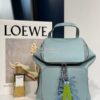 Replica Loewe Goya Dumbo Small Backpack 66019 Stone Blue 10