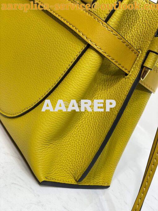 Replica Loewe Gate Top Handle Mini Bag 66042 Ochre 6