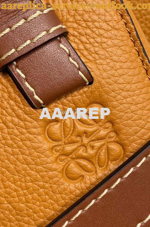 Replica Loewe Gate Top Handle Mini Bag 66042 Light Caramel 4