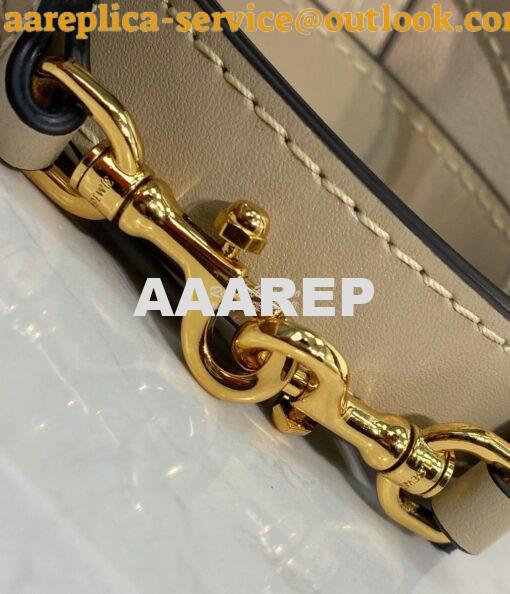 Replica Loewe Gate Top Handle Mini Bag 66042 Light Oat 9