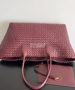 Replica Bottega Veneta BV Large Cabat Intreccio Lambskin Tote bag 6088 2