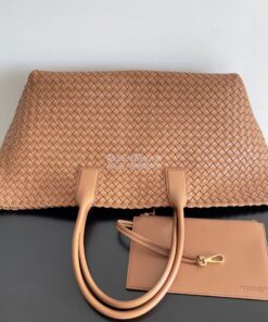 Replica Bottega Veneta BV Large Cabat Intreccio Lambskin Tote bag 6088 2