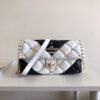 Replica Valentino Garavani Candystud Leather Clutch with Black Studs 12