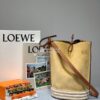 Replica Loewe Gate Bucket 66088 Green/Pecan 11