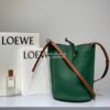 Replica Loewe Gate Bucket 66088 Blue/Pecan 11