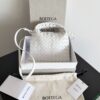 Replica Bottega Veneta BV Mini Hop Intrecciato Leather 777586 Fondant 10