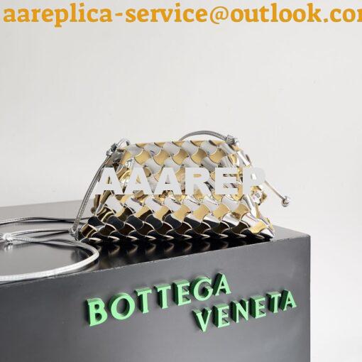 Replica Bottega Veneta BV The Pouch 20 Intrecciato 585852 mirror lamin