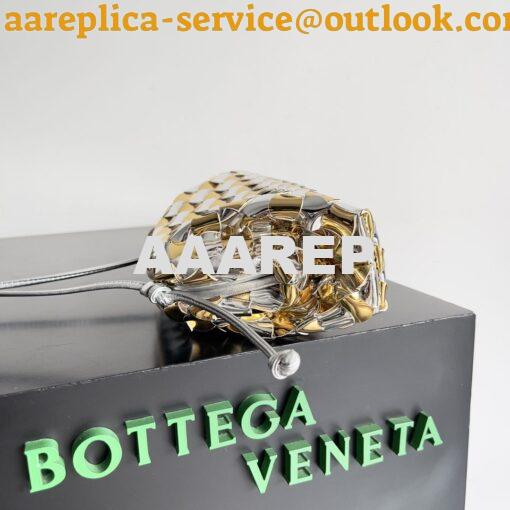 Replica Bottega Veneta BV The Pouch 20 Intrecciato 585852 mirror lamin 3