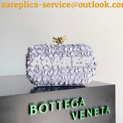 Replica Bottega Veneta BV Knot Minaudière clutch Intreccio Lambskin wi