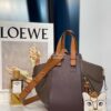 Replica Loewe Hammock Small Bag Smooth Calfskin 66031 Garnet/Ivory 10