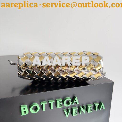 Replica Bottega Veneta BV The Pouch 20 Intrecciato 585852 mirror lamin 9