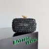 Replica Bottega Veneta BV Knot Minaudière clutch knotted Intreccio lea 11