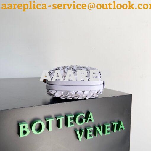 Replica Bottega Veneta BV Knot Minaudière clutch Intreccio Lambskin wi 4