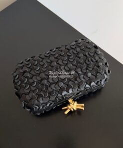 Replica Bottega Veneta BV Knot Minaudière clutch Intreccio Lambskin wi 2