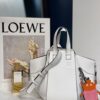 Replica Loewe Hammock Small Bag Smooth Calfskin 66031 Oxblood/Taupe 10