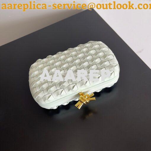 Replica Bottega Veneta BV Knot Minaudière clutch knotted Intreccio lea 2