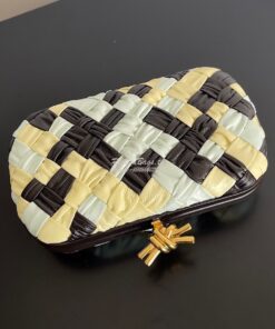 Replica Bottega Veneta BV Knot Minaudière clutch Foulard multicolor in 2