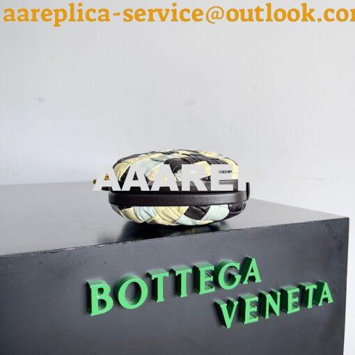 Replica Bottega Veneta BV Knot Minaudière clutch Foulard multicolor in 3