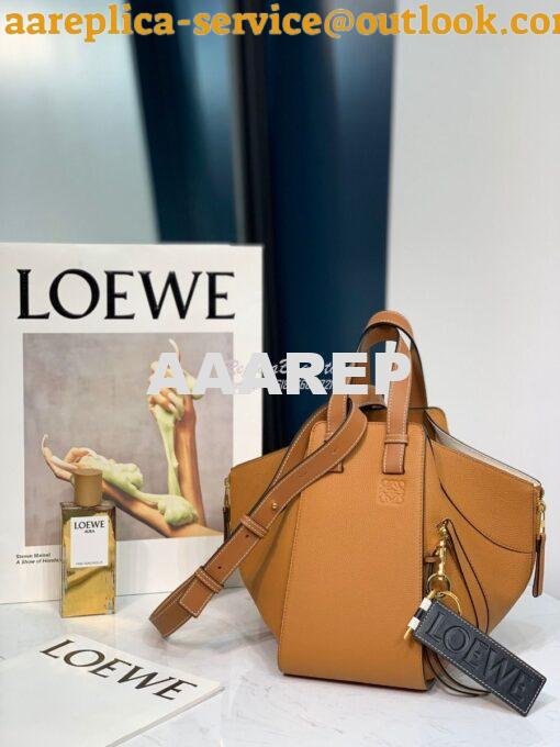 Replica Loewe Hammock Small Bag 66031 Tan 2