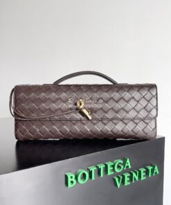 Replica Bottega Veneta BV Long Clutch Andiamo With Handle Intrecciato